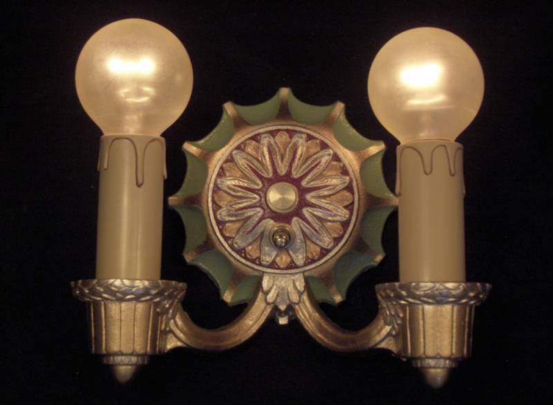 2 Arm Sconce Matches fixtures!