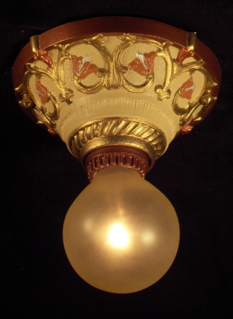 Economy 1 Bulb Vintage Light Fixture
