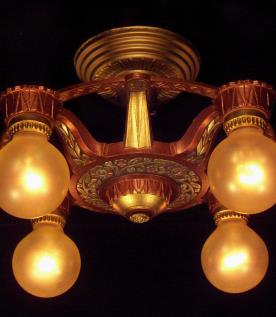 Lincoln 4 Bulb Fixture